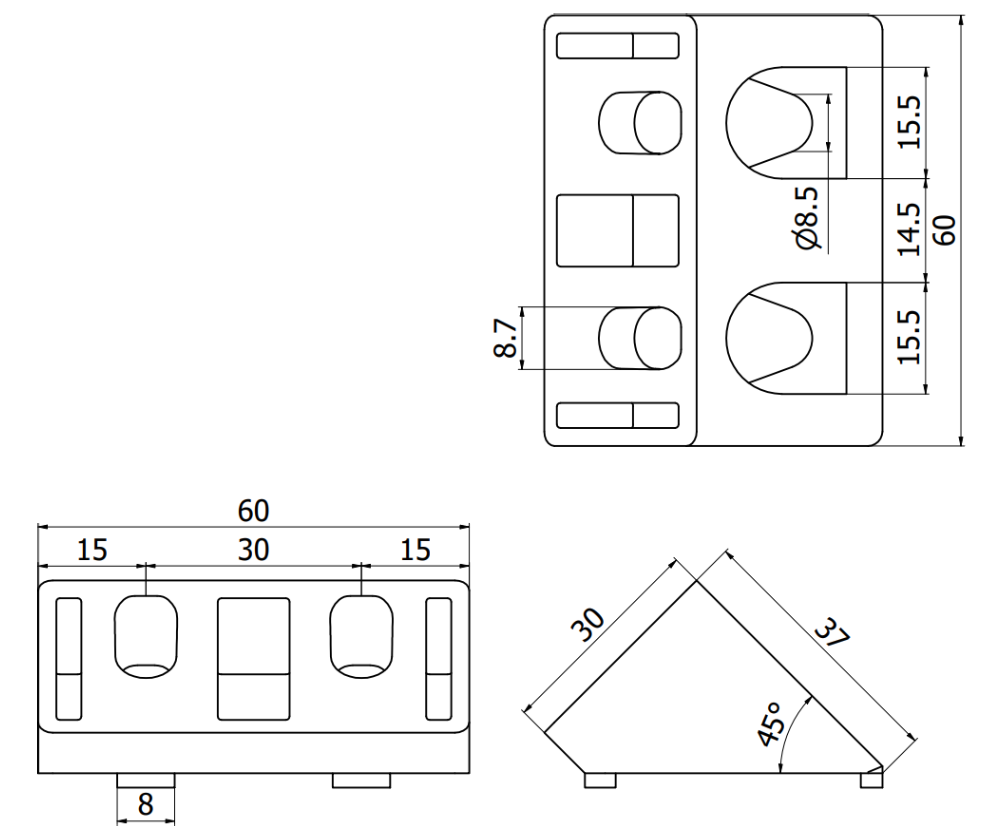  PTC-CB30X60-45D