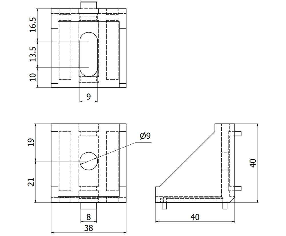 PTC-GE40X40BK-8