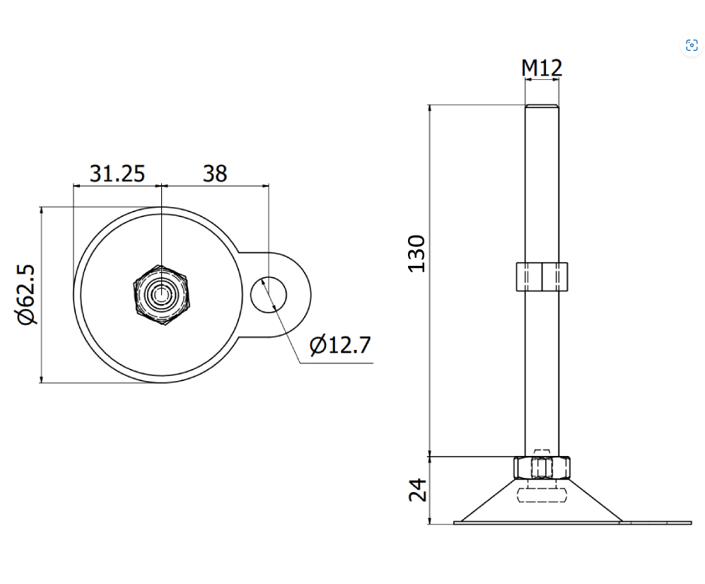 PTF-GSFM-M12X130